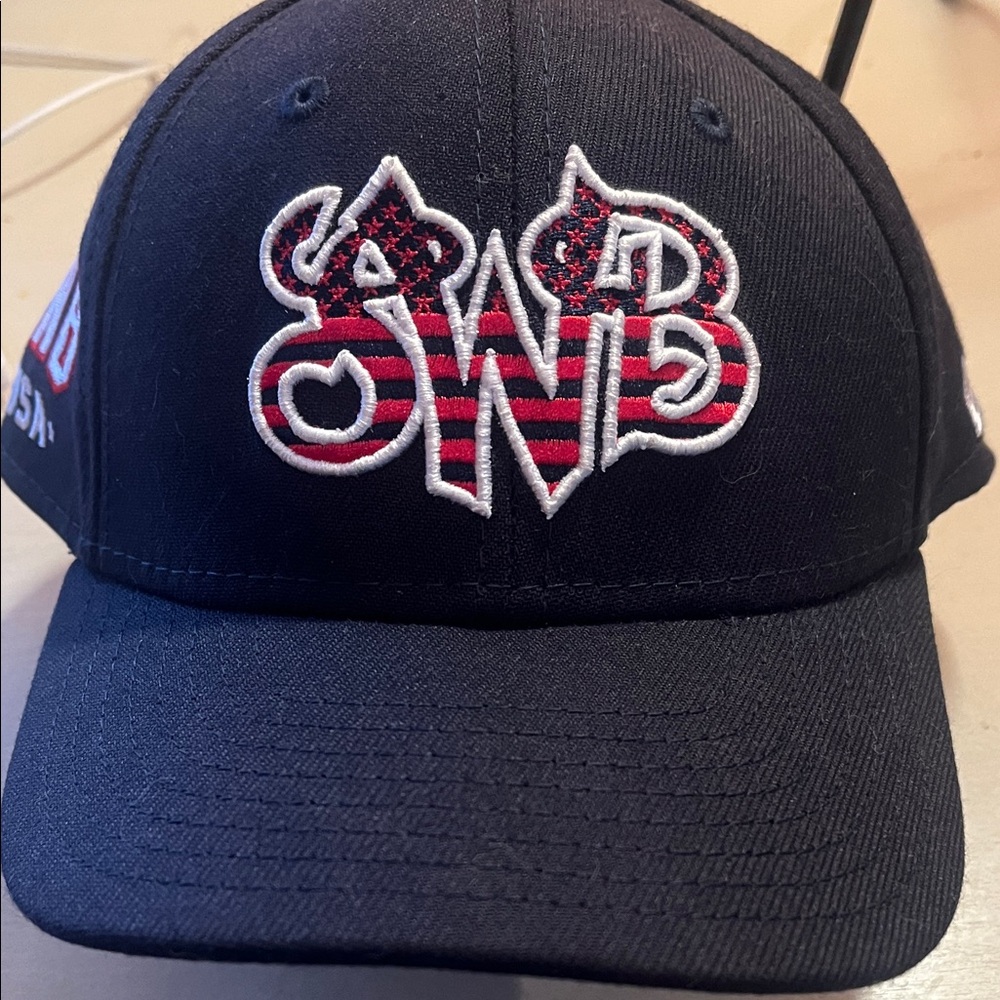New Era Kids Hat - Dark Blue and Red